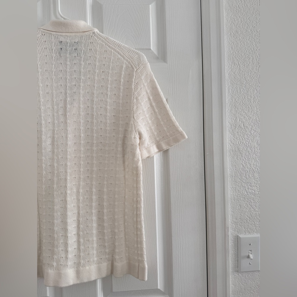 Abercrombie Button Down Sweater - image 9